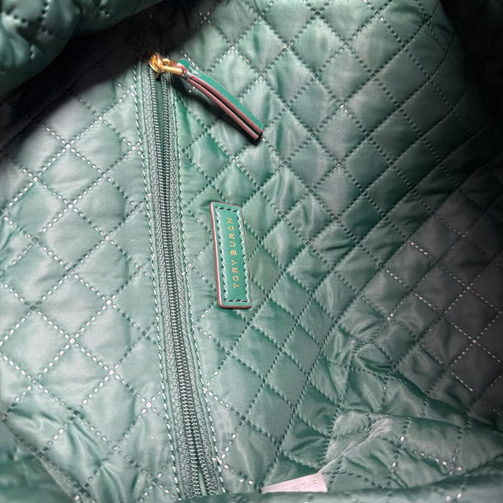Tory Burch Perry Nylon Backpack Front Zip Pocket