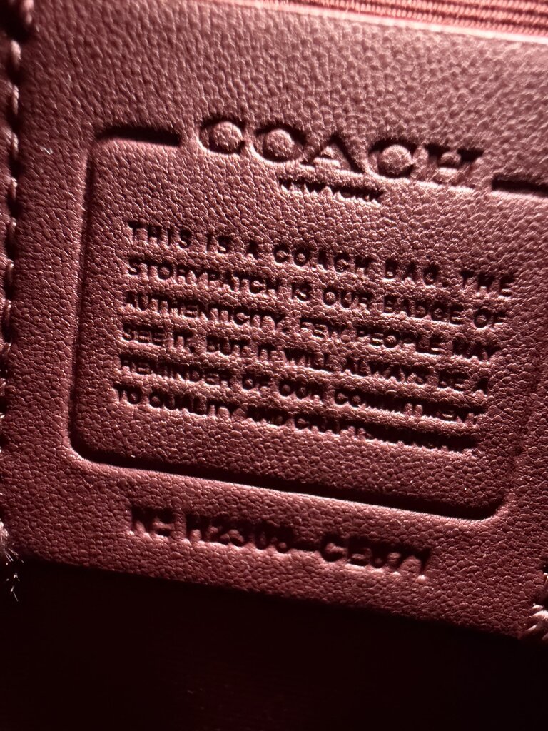 Coach Rowan File Bag Crossgrain Leather