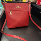 Coach Rowan File Bag Crossgrain Leather