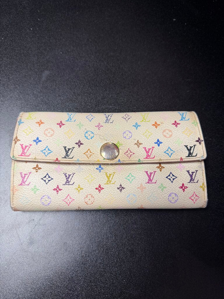Louis Vuitton Sarah Wallet Multi Azur