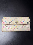 Louis Vuitton Sarah Wallet Multi Azur