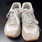 7.5 New Balance 574 Reflection Suede Sneaker