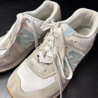 7.5 New Balance 574 Reflection Suede Sneaker