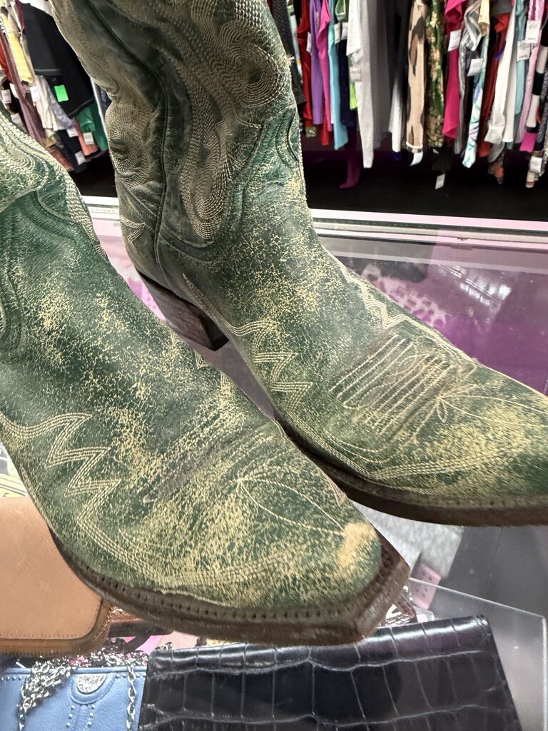 9.5B Old Gringo Mayra Boot in Distressed Leather