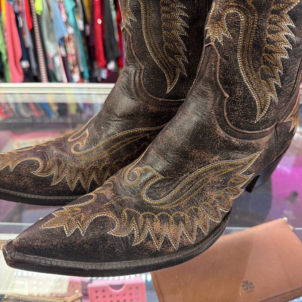 10B Old Gringo Leather Western Boots Eagle