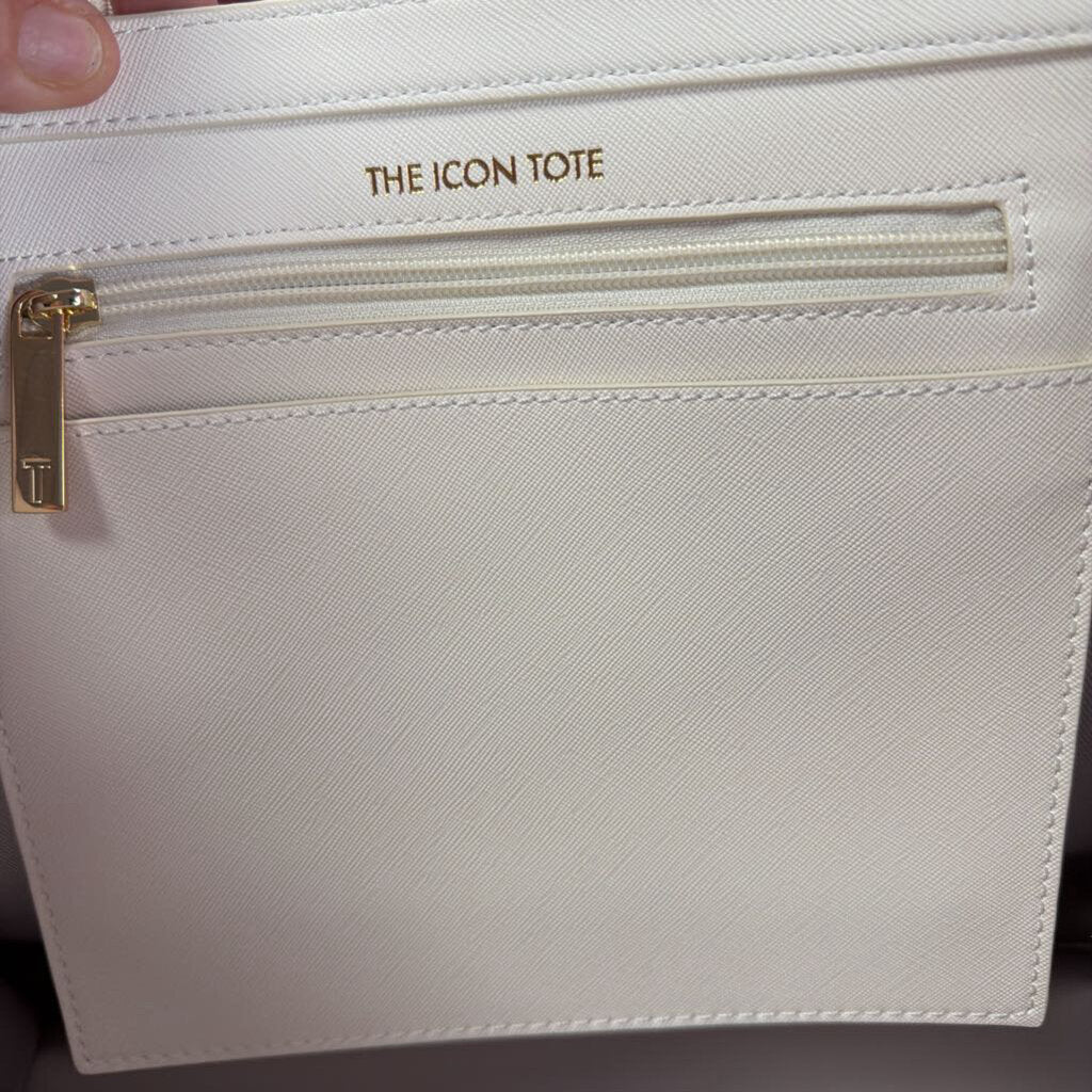 Ted Baker Icon Tote Bag Botanical Print White Background