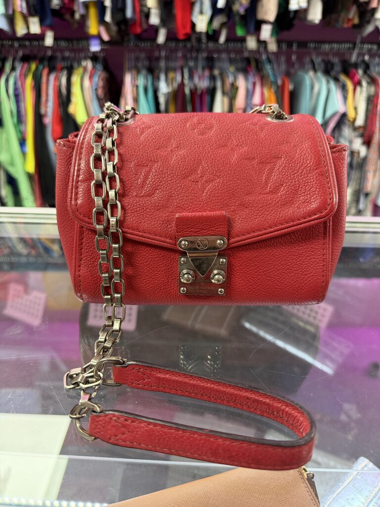 Louis Vuitton St Germain BB Monogram Empreinte Leather Chain Strap