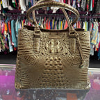 Brahmin Joan Croc Embossed Tote