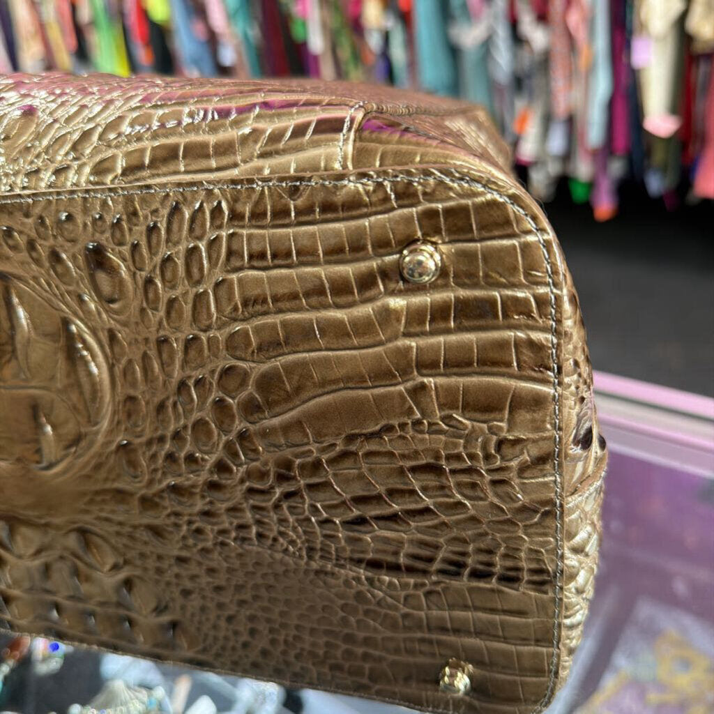 Brahmin Joan Croc Embossed Tote