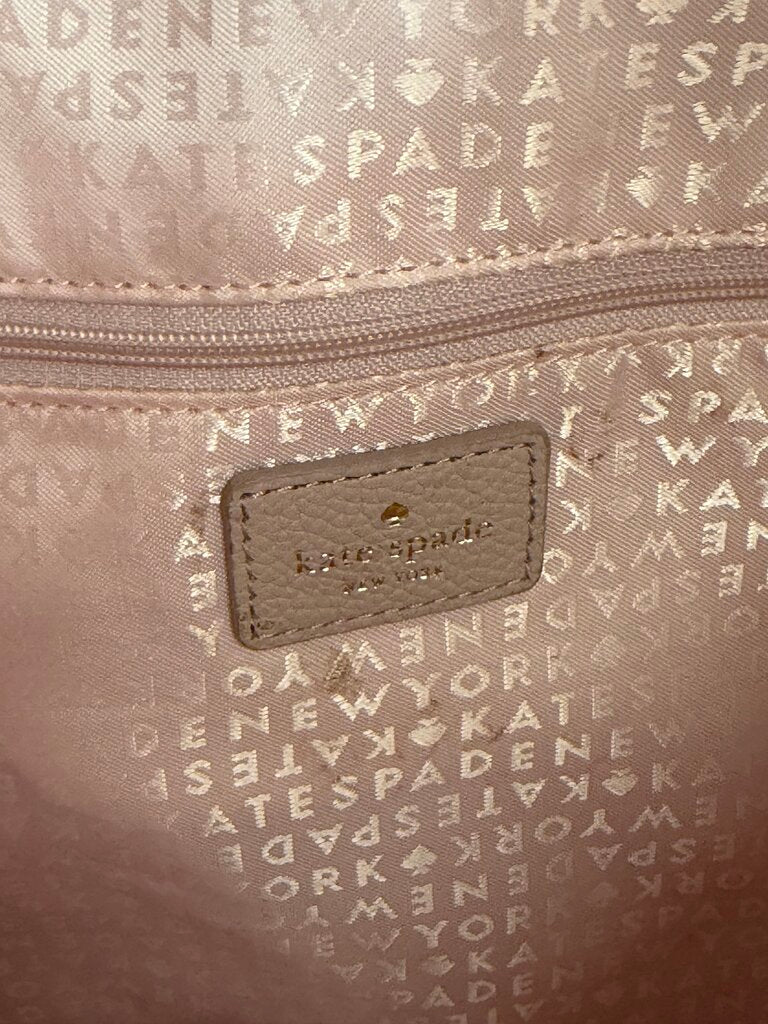 Kate Spade Larchmont Avenue Tote Pebbled Leather Embossed Logo