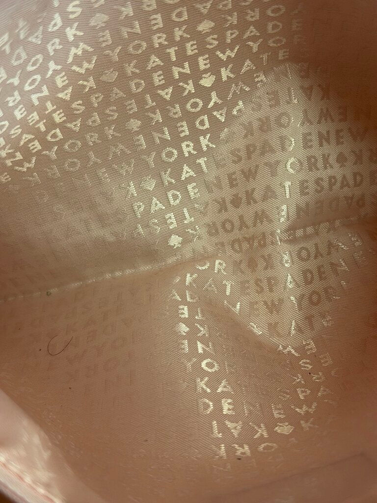 Kate Spade Larchmont Avenue Tote Pebbled Leather Embossed Logo