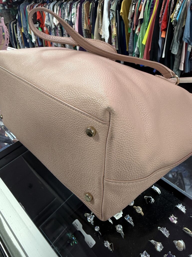 Kate Spade Larchmont Avenue Tote Pebbled Leather Embossed Logo