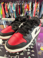 7 Nike Air Jordan 1 Low Bred Toe Colorway