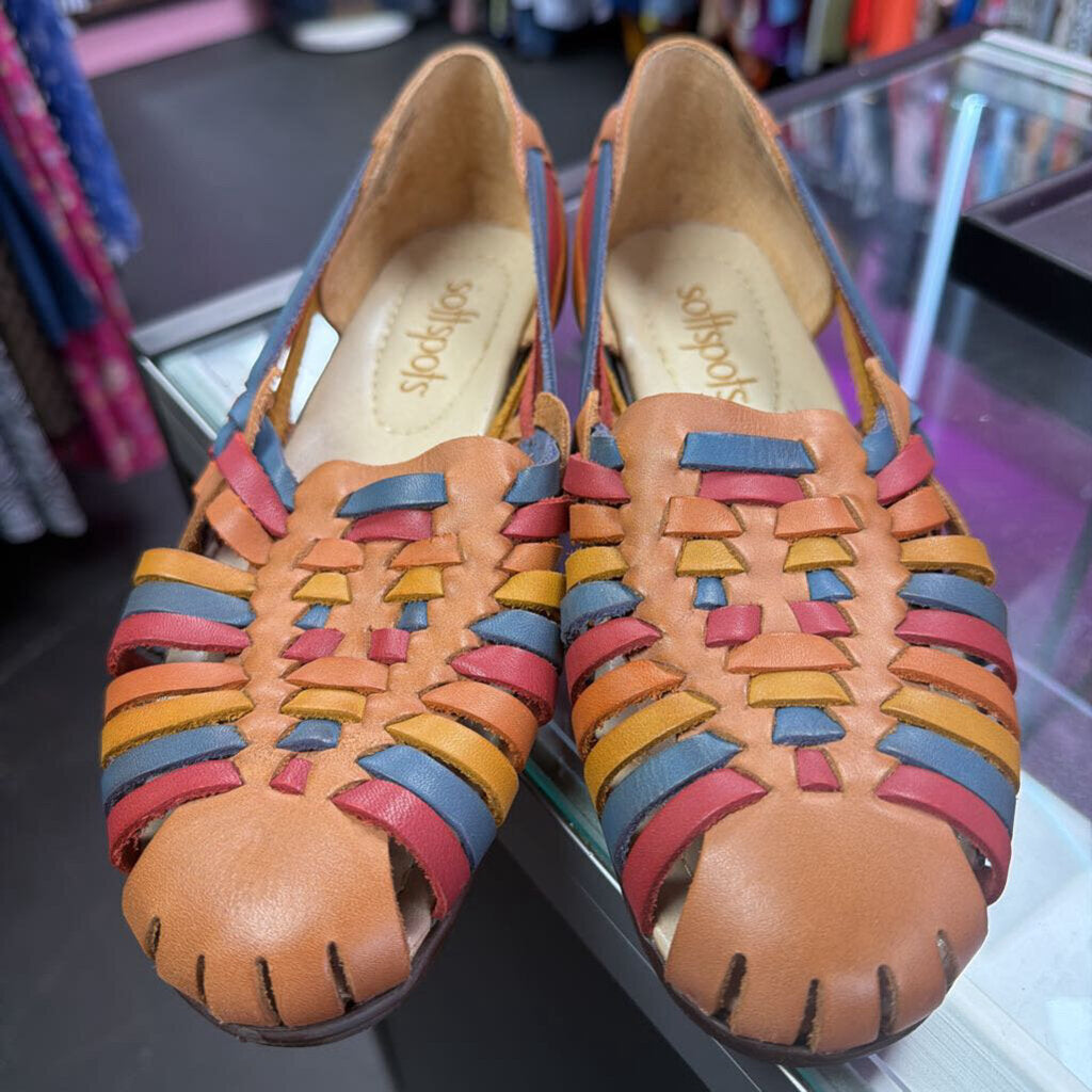 8 Sofftspots Woven Leather Loafer