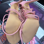 10 Lulus Woven Detail Ankle Strap Heel