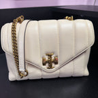 Tory Burch Quilted Kira Flap Crossbody/Top Handle