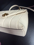 Tory Burch Quilted Kira Flap Crossbody/Top Handle