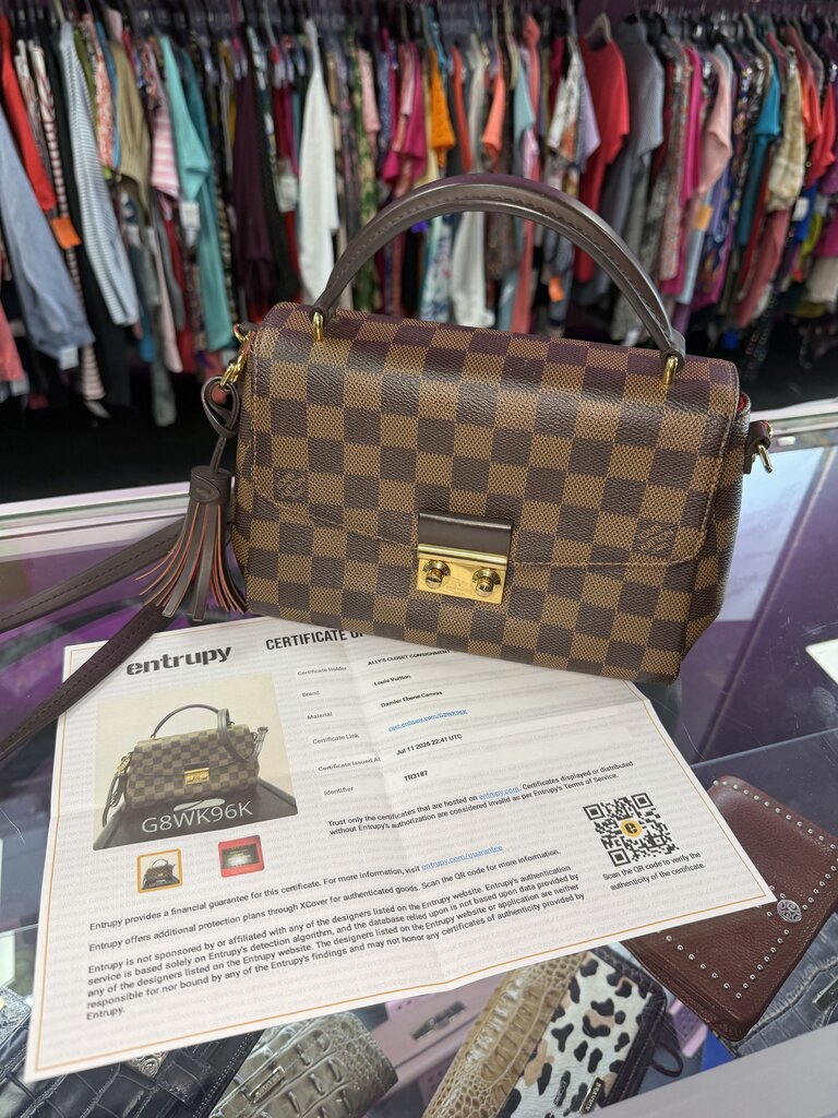 Louis Vuitton Damier Croisette Ebene