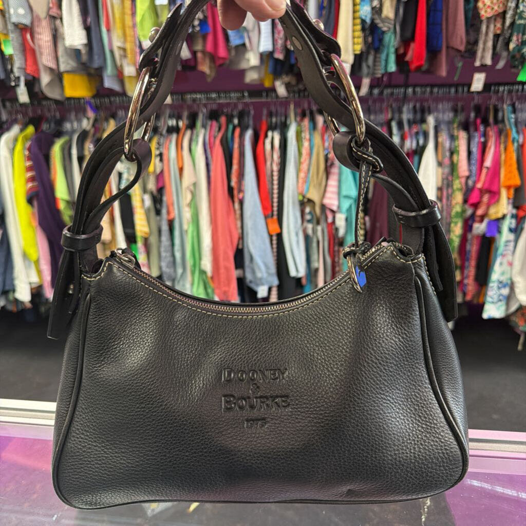 Dooney & Bourke 1975 Pebbled Leather Hobo Shoulder
