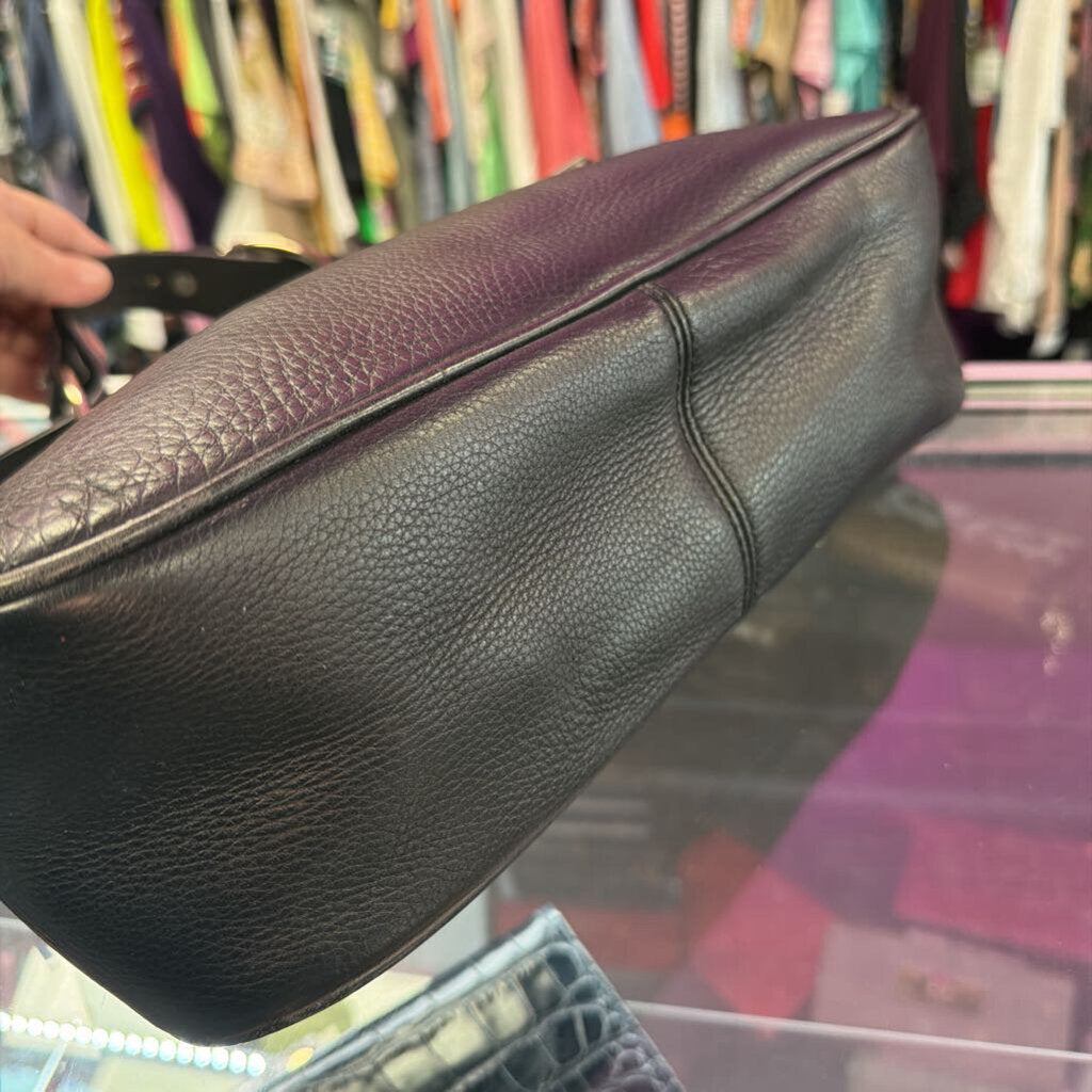 Dooney & Bourke 1975 Pebbled Leather Hobo Shoulder