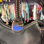 Dooney & Bourke 1975 Pebbled Leather Hobo Shoulder