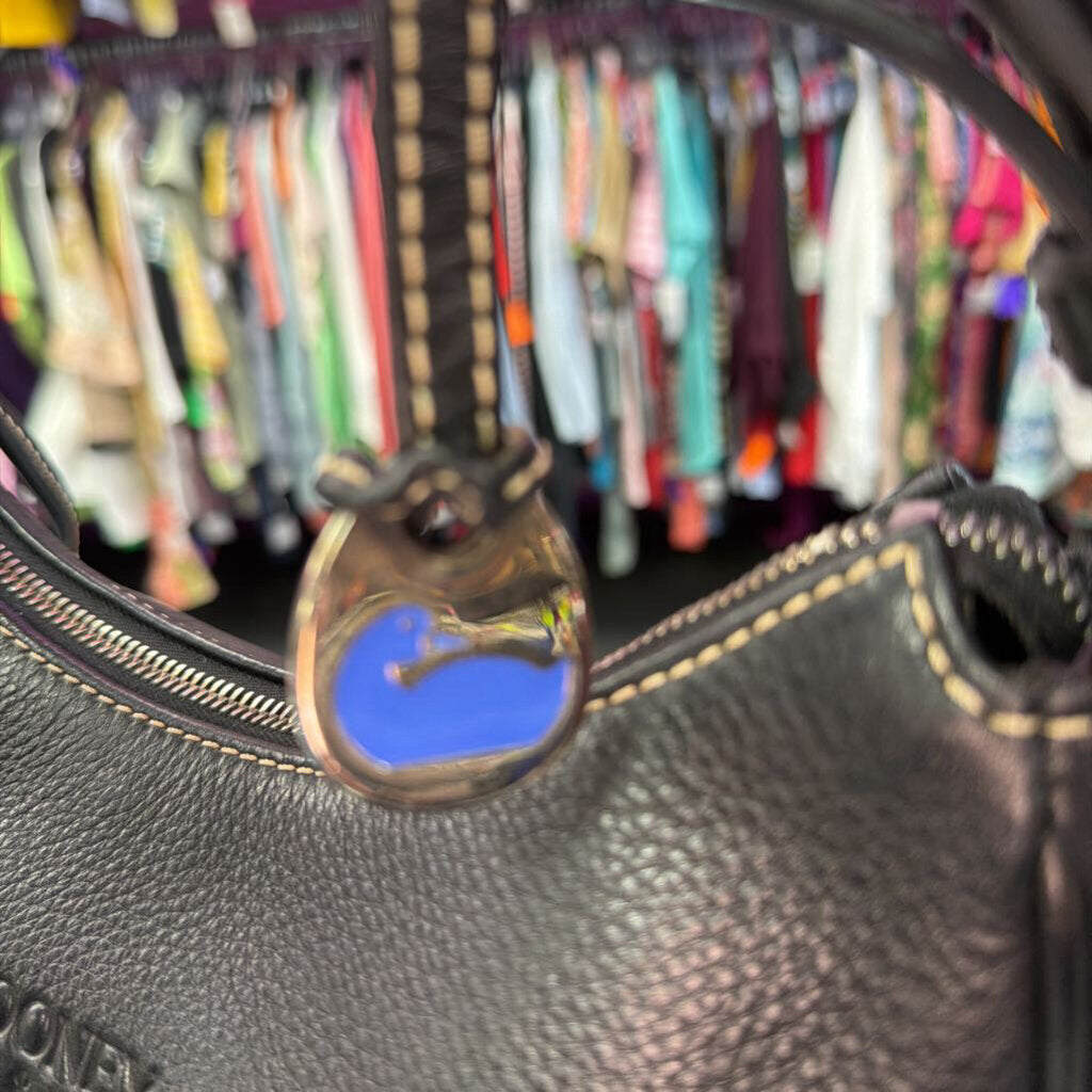 Dooney & Bourke 1975 Pebbled Leather Hobo Shoulder
