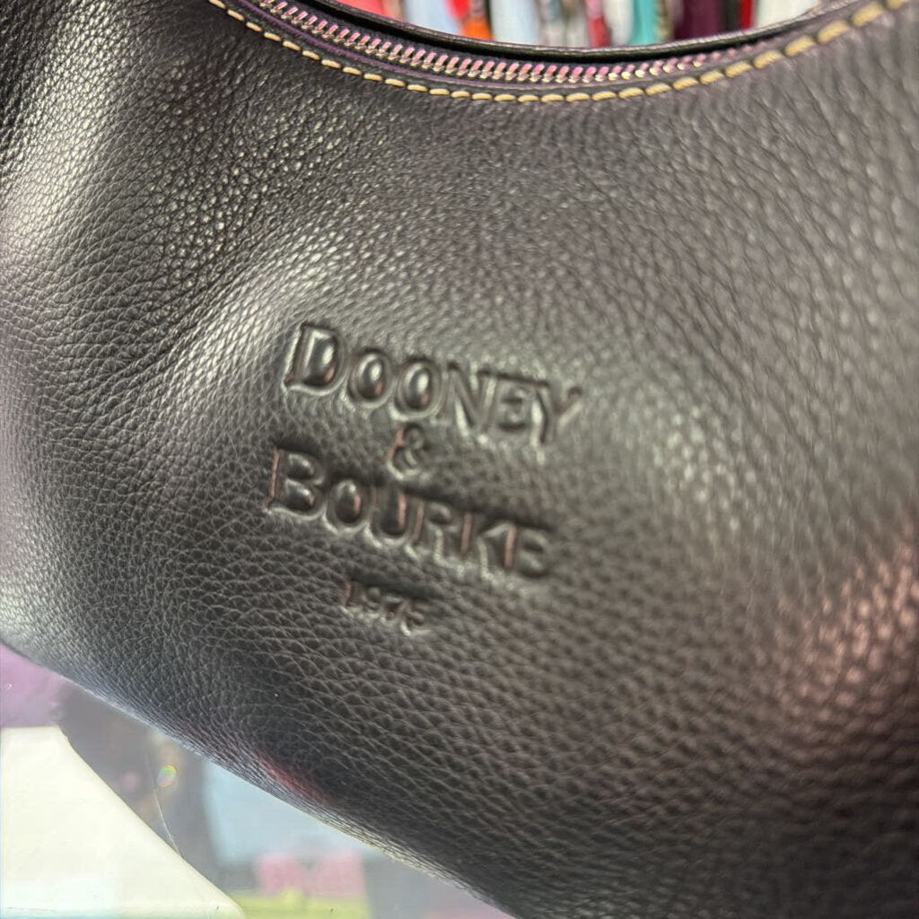 Dooney & Bourke 1975 Pebbled Leather Hobo Shoulder