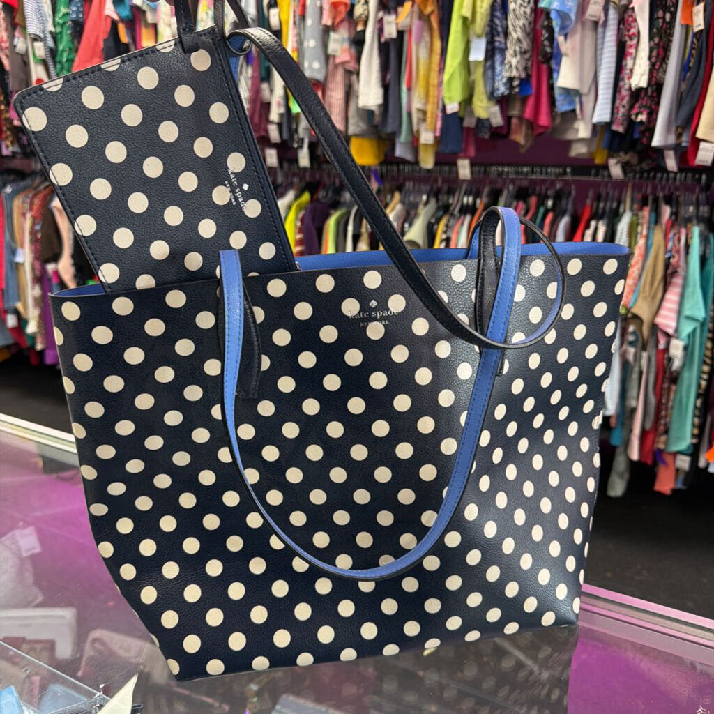 Kate Spade Polka Dot Large Tote