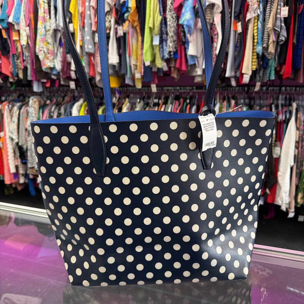 Kate Spade Polka Dot Large Tote