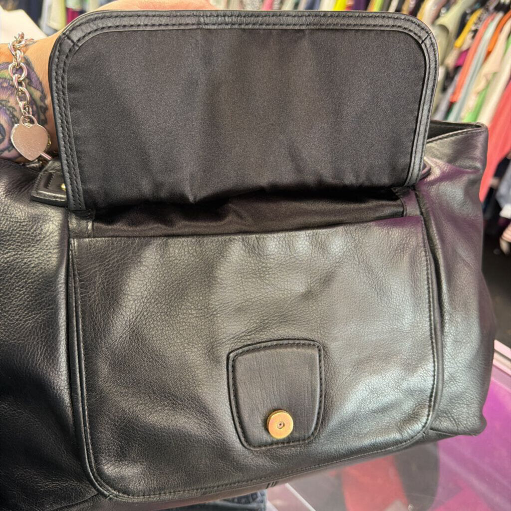 Coach Campbell Belle Carryall Leather Shoulder Bag