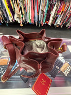 Cartier Must De Cartier Leather Bucket Shoulder Bag