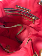 Dooney & Bourke Amiee Drawstring Bucket Bag Pebbled Grain Leather