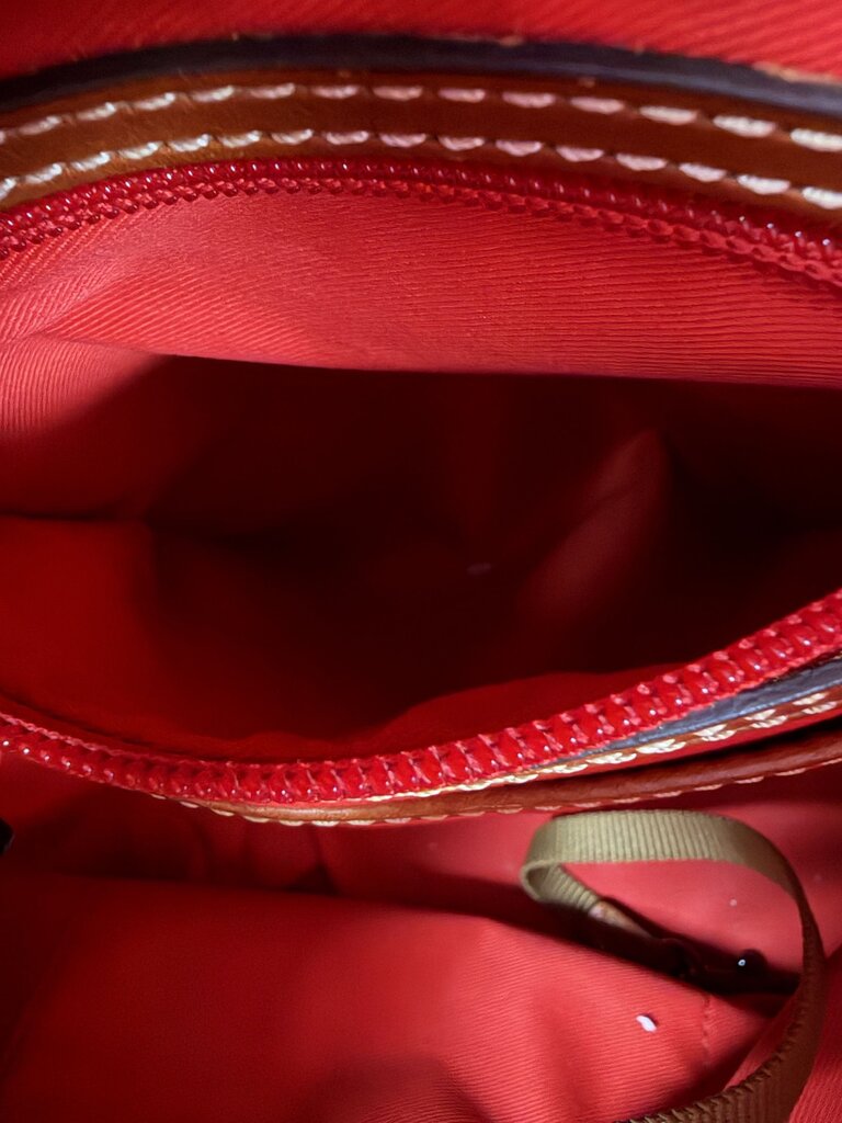 Dooney & Bourke Amiee Drawstring Bucket Bag Pebbled Grain Leather