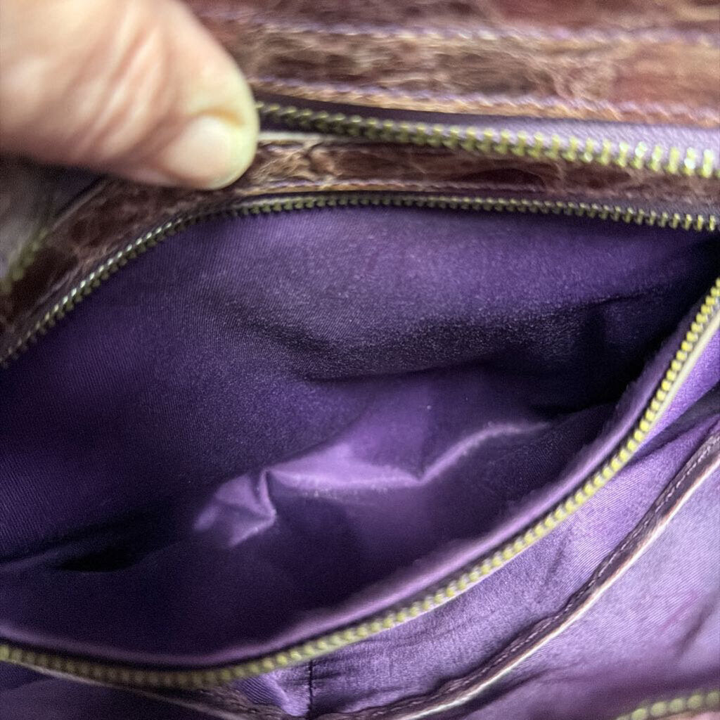 AY Aylazzaro Leather Messenger Bag