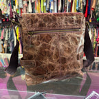 AY Aylazzaro Leather Messenger Bag