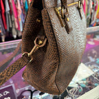 Michael Kors Astrid Satchel Reptile Print Handbag