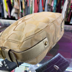 Coach Zoe Shoulder Bag Gold Metallic
