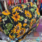 Vera Bradley Multi-Strap Shoulder Bag Vibrant Sunflower Pattern