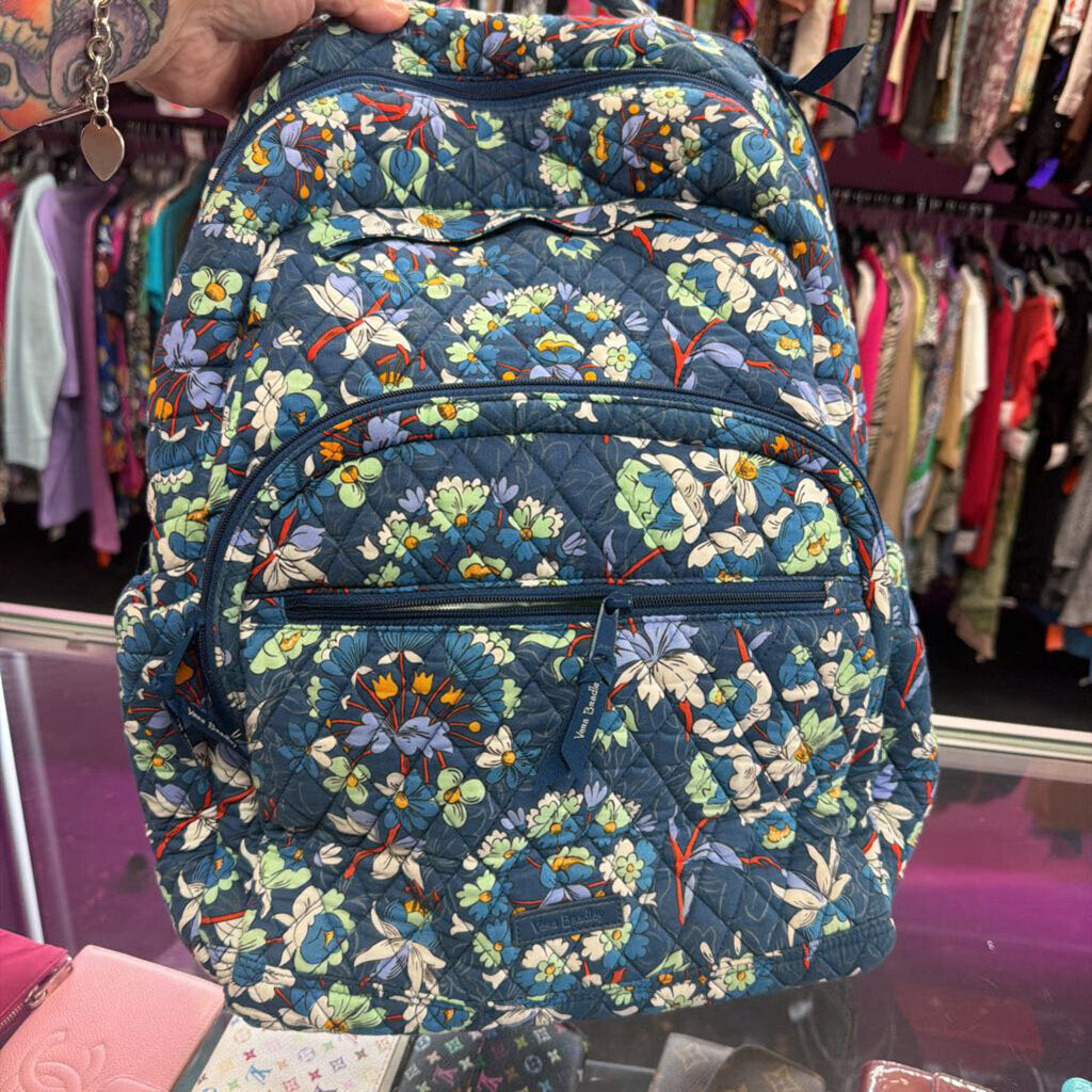 Vera Bradley Large Floral Backpack