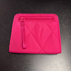 Vera Bradley Folding wallet Hot Pink Quilted