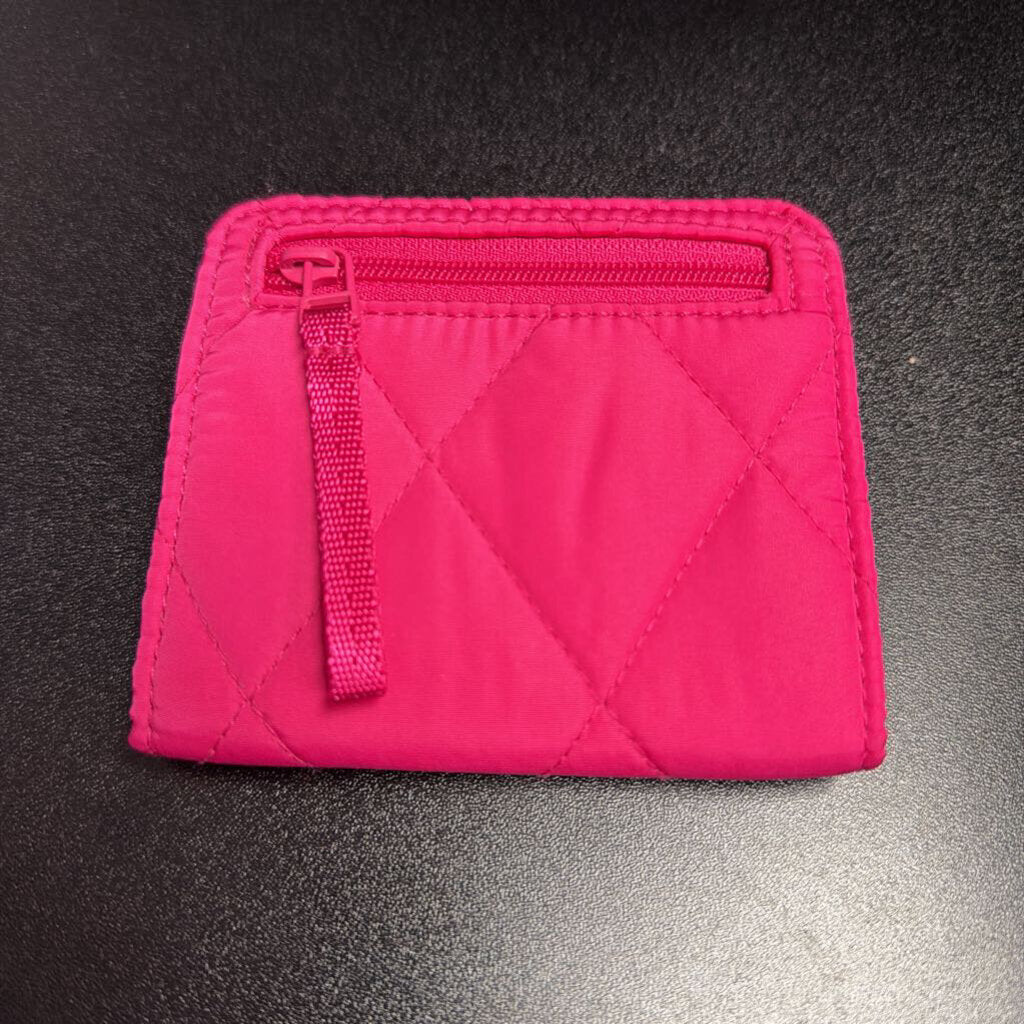 Vera Bradley Folding wallet Hot Pink Quilted