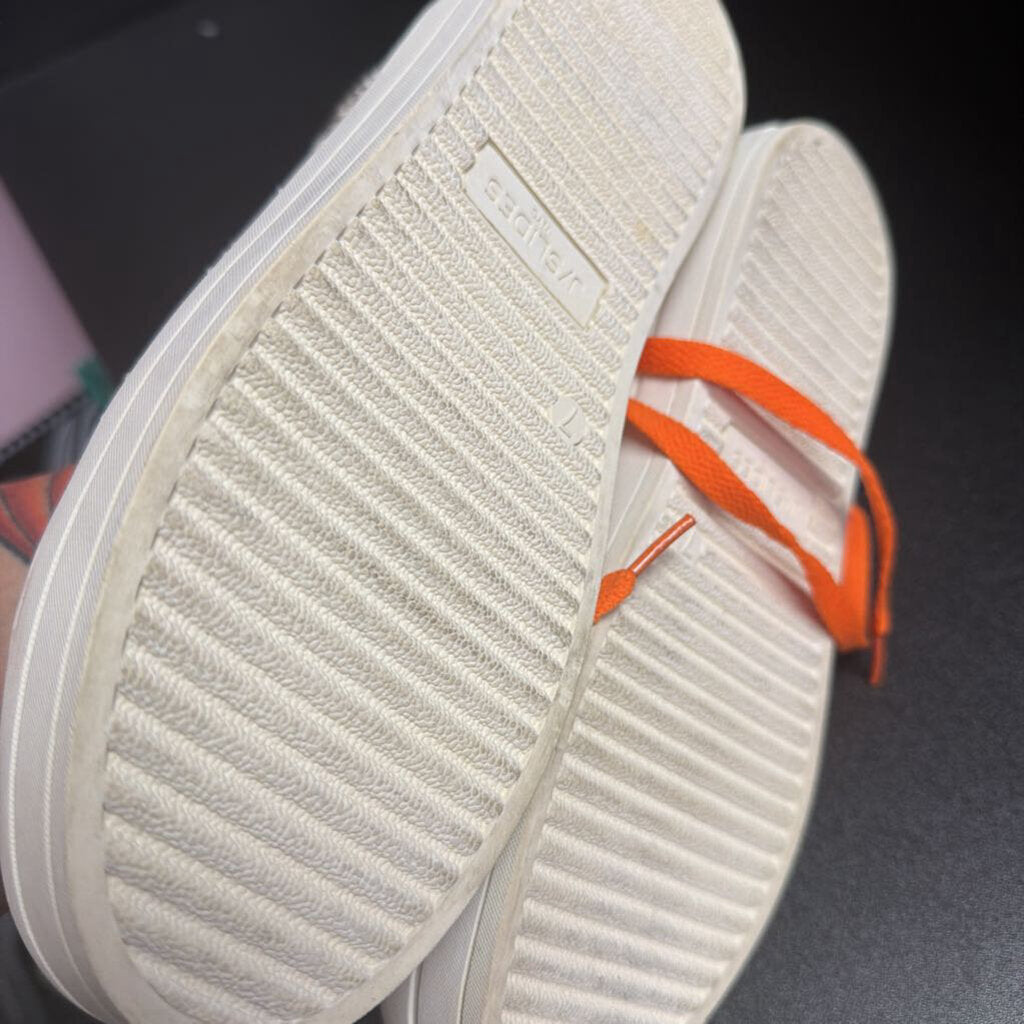 7 J/Slides Hippie Platform Reptile Print lace Up Sneakers