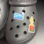 9 Crocs The office Themed Giblets on classic croc