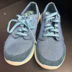 7 Teva Wander Lace Up Canvas/Suede Sneaker