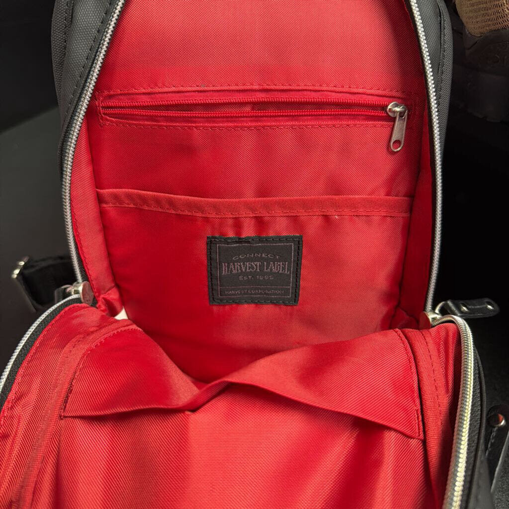 Harvest Label Urban Sling Pack Minimalist Design Multi Compartment