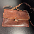 Jack George Backpack Voyager Convertible Brown Buffalo Leather