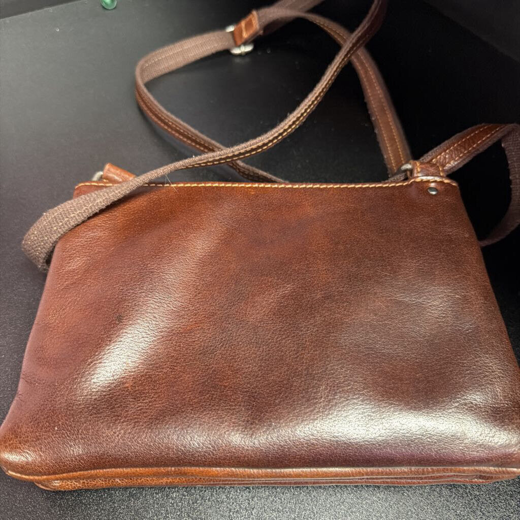 Jack George Backpack Voyager Convertible Brown Buffalo Leather