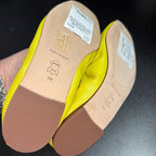 6M Tory Burch Britten Leather Ballet Flat