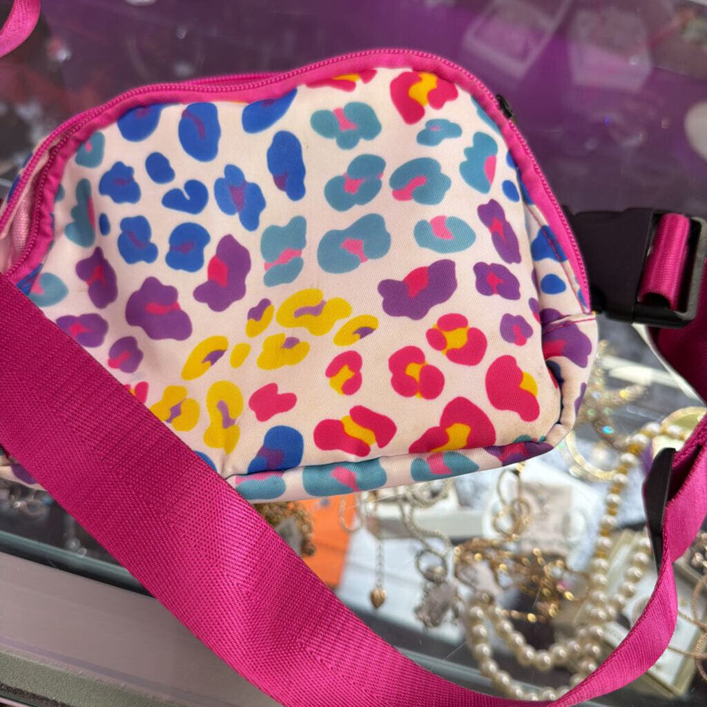 Unknown Fanny Pack Rainbow Animal Print