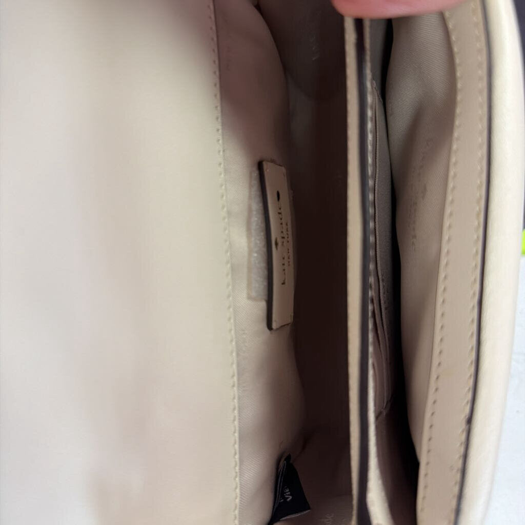 Kate Spade Puffy Mini Top Handle Crossbody Bag Smooth leather